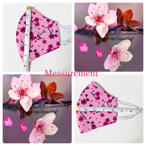 2/$20 Triple Layer Handmade Face Mask - Picture 7 of 9